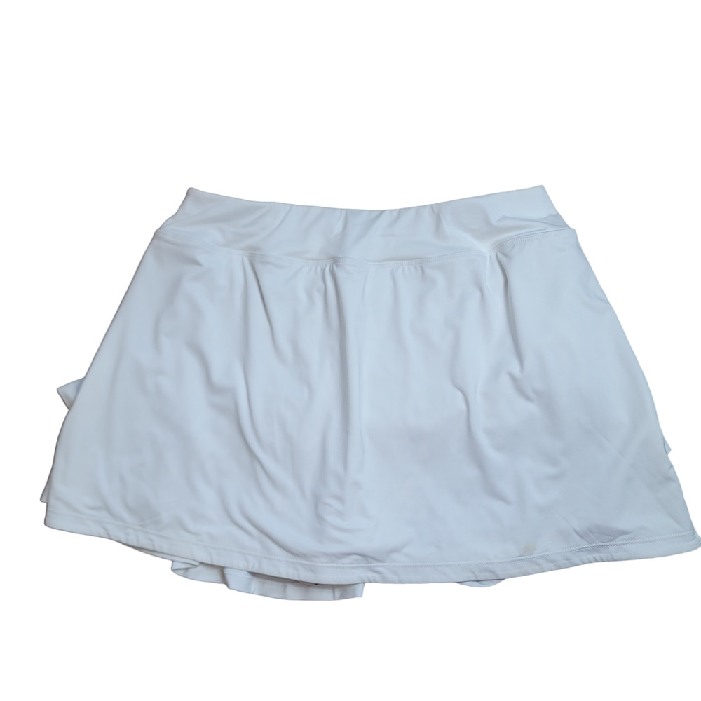 Tuckernuck White and Savannah Tiger Ruffle Skort Women's Size M - Picture 6 of 12